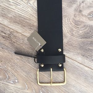 J.Crew wide belt in black